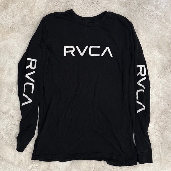 RVCA Longsleeve Men's T-Shirt Large Size - Picture 1 of 2